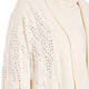 Marina Rinaldi Wool Mix Beaded Cardigan Ivory