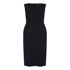 MARINA RINALDI SHEATH DRESS WITH OPTIONAL SLEEVE BLACK - Plus Size Collection