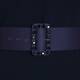 MARINA RINALDI BELT WITH JEWEL EMBELLISHED BUCKLE