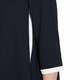 MARINA RINALDI NAVY FLARED DRESS