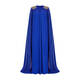 Marina Rinaldi Jewel Embellished Gown Cobalt Blue