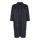MARINA RINALDI JACQUARD SATIN LONGLINE JACKET EMBELLISHED