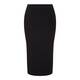 Marina Rinaldi black pencil SKIRT with vent