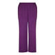 MARINA RINALDI SATIN PULL ON TROUSER PURPLE 