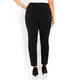 MARINA RINALDI BLACK STRAIGHT LEG TROUSER