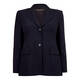 MARINA RINALDI VIRGIN WOOL BLAZER NAVY