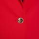 Marina Rinaldi red structured single breasted blazer