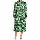 Persona by Marina Rinaldi Printed Twill Dress Green