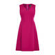 Persona by Marina Rinaldi Flared Dress Magenta 