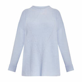 Persona by Marina Rinaldi Sweater Pale Blue - Plus Size Collection