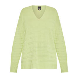 Persona by Marina Rinaldi Sweater Peppermint - Plus Size Collection