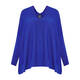 Persona by Marina Rinaldi V-neck Sweater Cobalt
