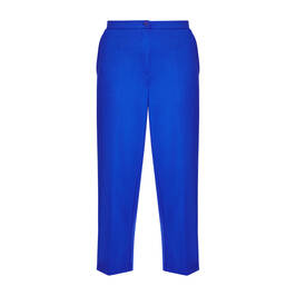 Persona by Marina Rinaldi Cropped Trouser Cobalt  - Plus Size Collection