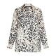 Marina Rinaldi Pure Silk Animal Print Shirt 