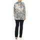 Marina Rinaldi Pure Silk Animal Print Shirt 