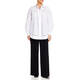 Marina Rinaldi Cotton Poplin Shirt With Open Work