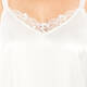 MARINA RINALDI SPORT SATIN CAMISOLE WHITE