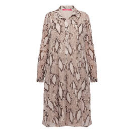 Marina Rinaldi Snake Print Dress - Plus Size Collection