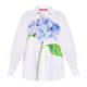 Marina Rinaldi Hydrangea Print Shirt White 