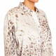 Marina Rinaldi Animal Print Shirt Cream