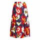 Marina Rinaldi Long Printed Muslin Skirt 