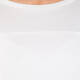 MARINA RINALDI SCOOP NECK TOP WHITE 