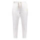 Marina Rinaldi Lurex Trim Jersey Jogging Trousers Cream