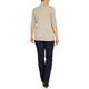 Marina Rinaldi Polo Neck Merino Wool Sweater Champagne
