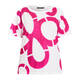 Marina Rinaldi Pure Cotton T-Shirt Fuchsia