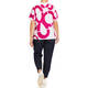 Marina Rinaldi Pure Cotton T-Shirt Fuchsia