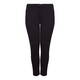 MARINA RINALDI BLACK JERSEY STRETCH TROUSERS 