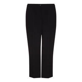 MARINA RINALDI STRAIGHT CUT TROUSER WITH ZIP TRIM - Plus Size Collection