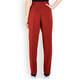 MARINA RINALDI FRONT CREASE PULL-ON TROUSER RUST