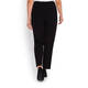 Marina Rinaldi Black ankle grazer crease front TROUSERS