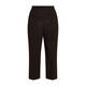 Marina Rinaldi Cropped Jacquard Trouser Black