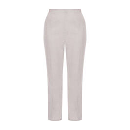 Marina Rinaldi Virgin Wool Trousers Light Grey - Plus Size Collection