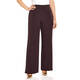 Marina Rinaldi Compact Stretch Crepe Trouser Aubergine