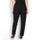 MARINA RINALDI BLACK TROUSERS NARROW LEG