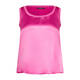 Marina Rinaldi Satin and Jersey Vest Fuchsia