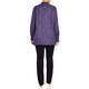 Marina Rinaldi Graphic Print Shirt Violet