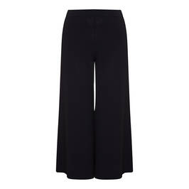 MARINA RINALDI VISCOSE PULL-ON FLARE BLACK - Plus Size Collection