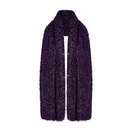 MARINA RINALDI SCARF LUREX PURPLE - Plus Size Collection