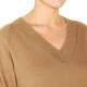 ELENA MIRO WOOL AND CASHMERE BLEND SWEATER CAMEL