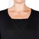 ELENA MIRO BLACK SWEATER WITH DIAMANTE DETAIL 