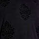 ELENA MIRO FLEUR DE LIS SWEATER BLACK 