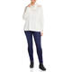 ELENA MIRO WOOL BLEND SWEATER WHITE