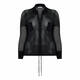 ELENA MIRO MESH CARDIGAN BLACK