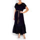 ELENA MIRO LONG DRESS BLACK