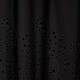 ELENA MIRO COTTON POPLIN BRODERIE ANGLAISE DRESS BLACK