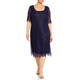 ELENA MIRO LACE DRESS NAVY